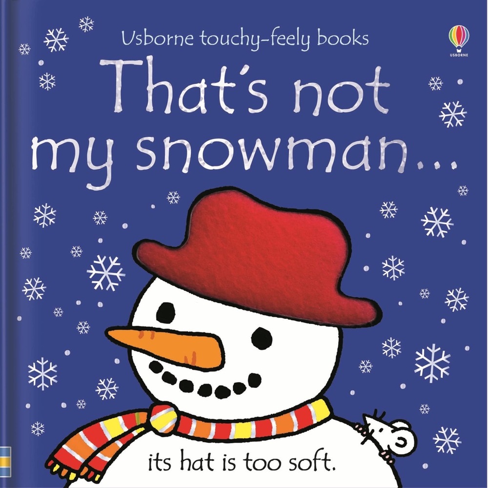 NEW Usborne touchy-feely book- Thats not my Snowman